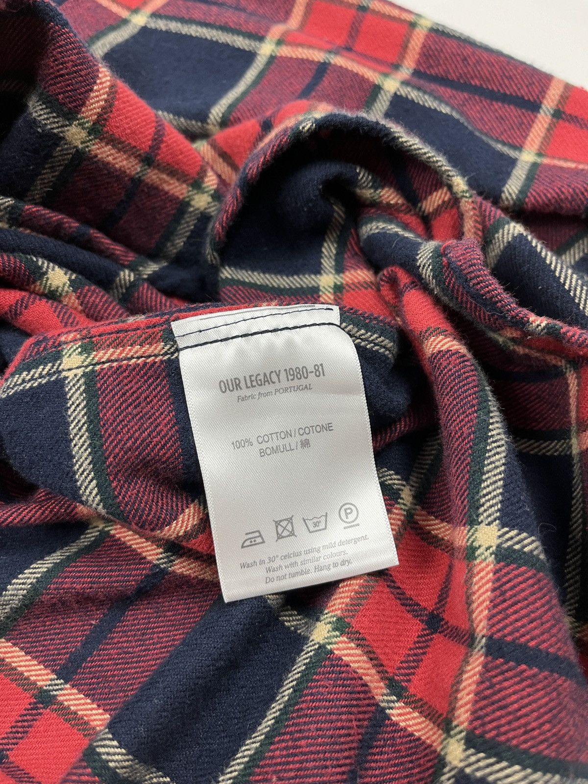 Our Legacy Our Legacy Flannel Shirt Size US L / EU 52-54 / 3 - 9 Thumbnail