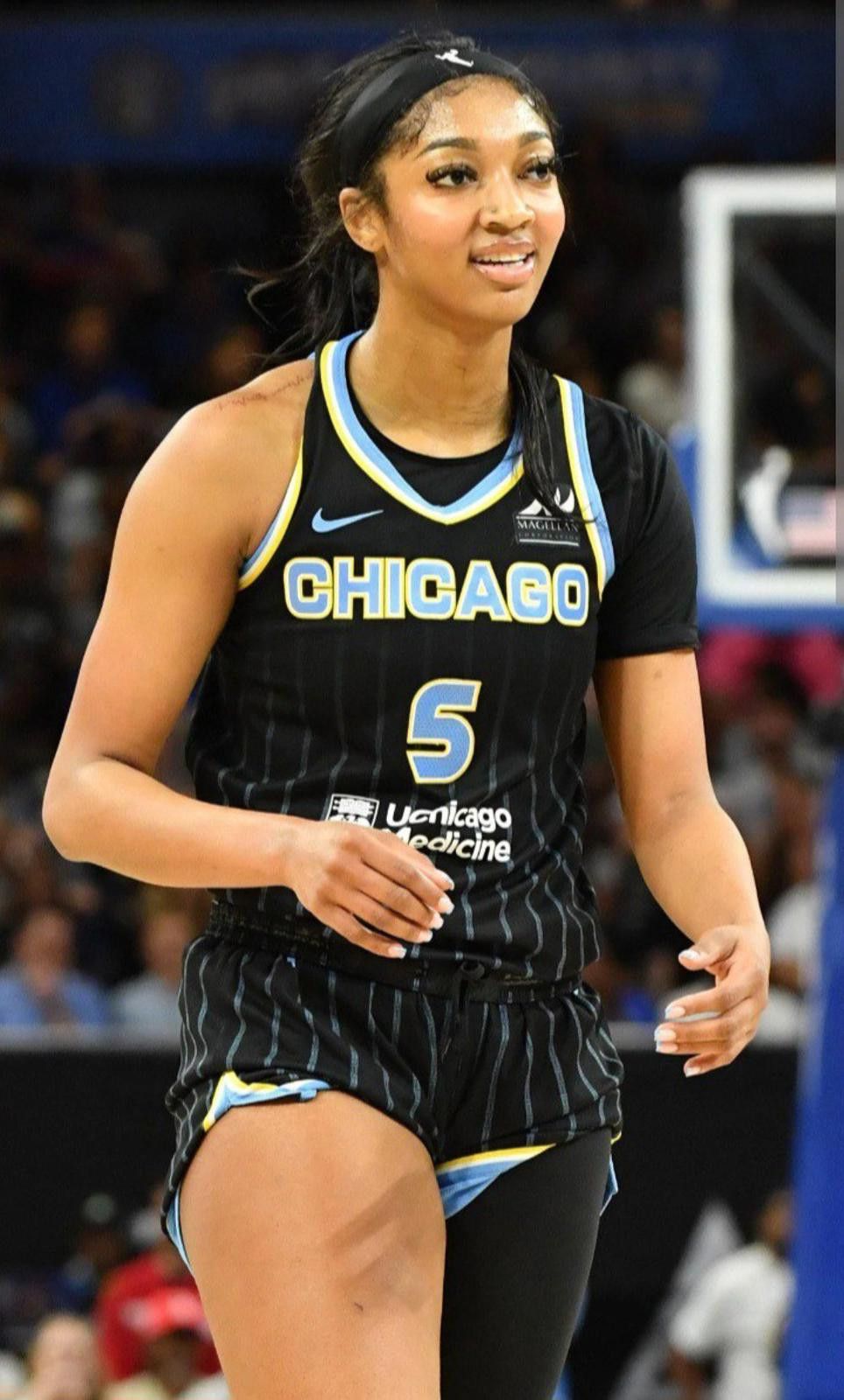 Other Angel Reese (Chicago Sky)-(Jersey)-(Black)-(Size:M)-$65.00 Size US M / EU 48-50 / 2 - 2 Thumbnail