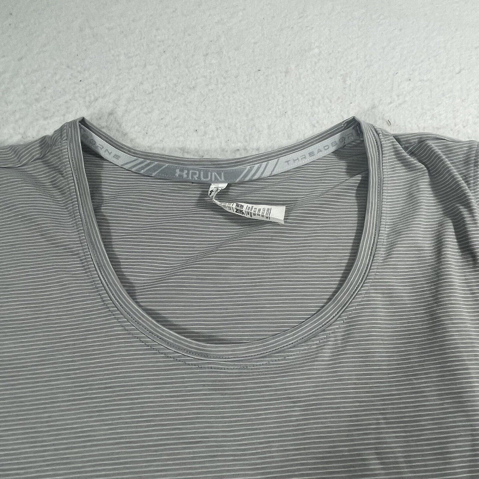 Under Armour Under Armour Size Small Gray Short Sleeve Athleisure T-Shirt Size S / US 4 / IT 40 - 2 Thumbnail
