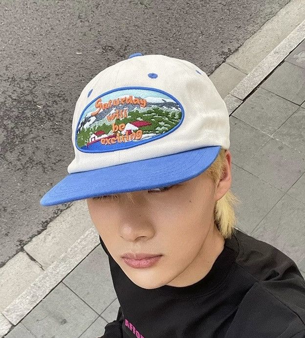 Japanese Brand Outdoor retro y2k landscape embroidered cap hat Size ONE SIZE - 1 Thumbnail