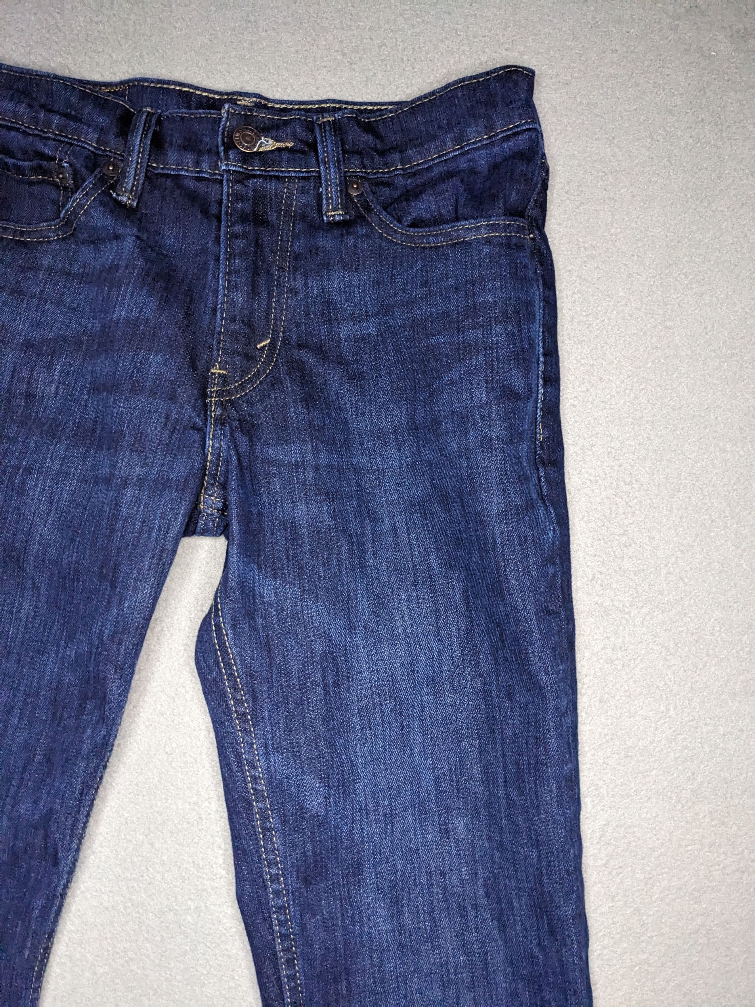 Levi's Levis 511 Jeans 29x29 Dark Blue Slim Fit Straight Leg Denim Size US 29 - 4 Thumbnail