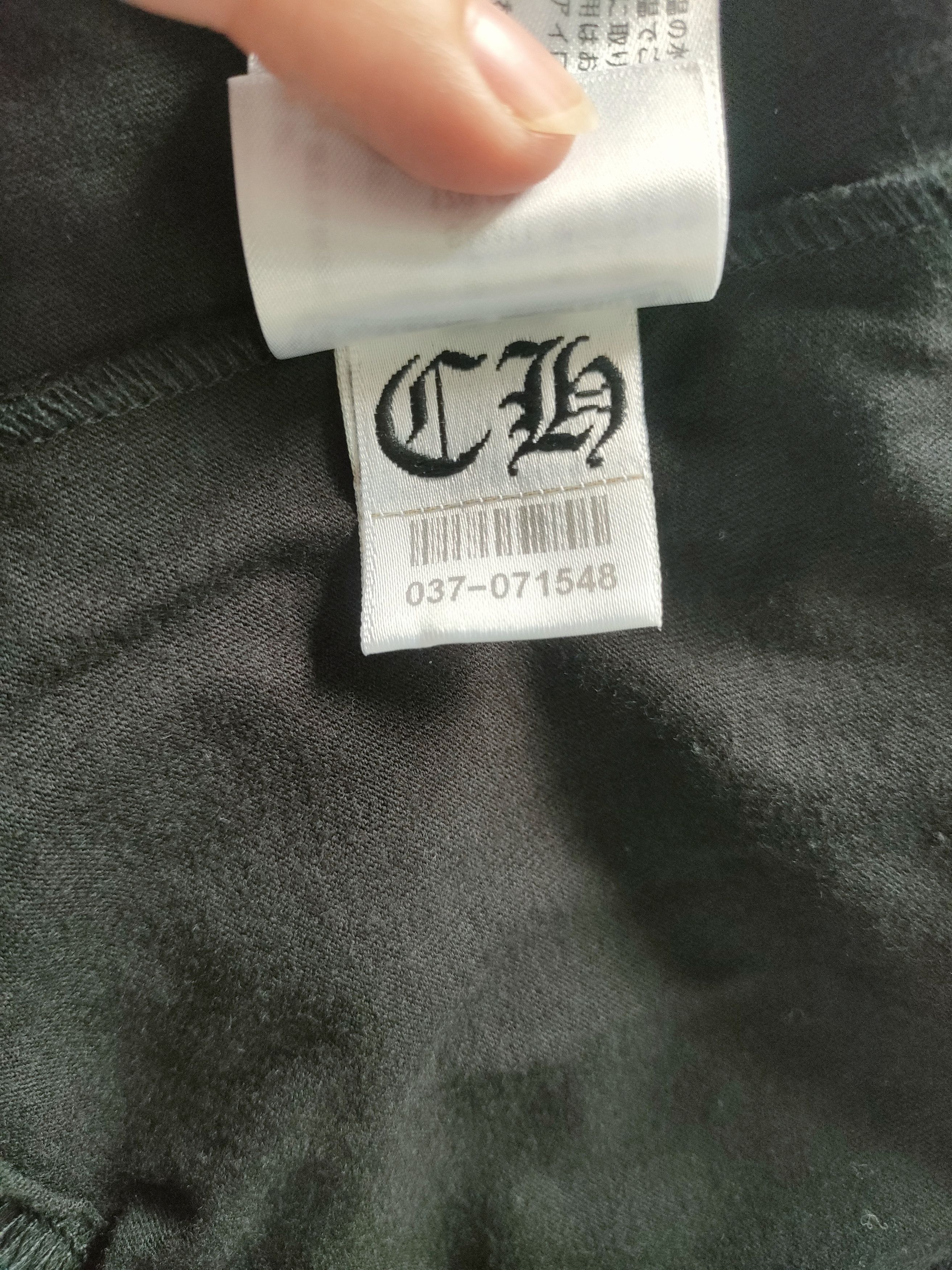 Chrome Hearts Chrome Hearts Rolling Stone Tongue Scroll Black Short Sleeve Size US S / EU 44-46 / 1 - 11 Thumbnail