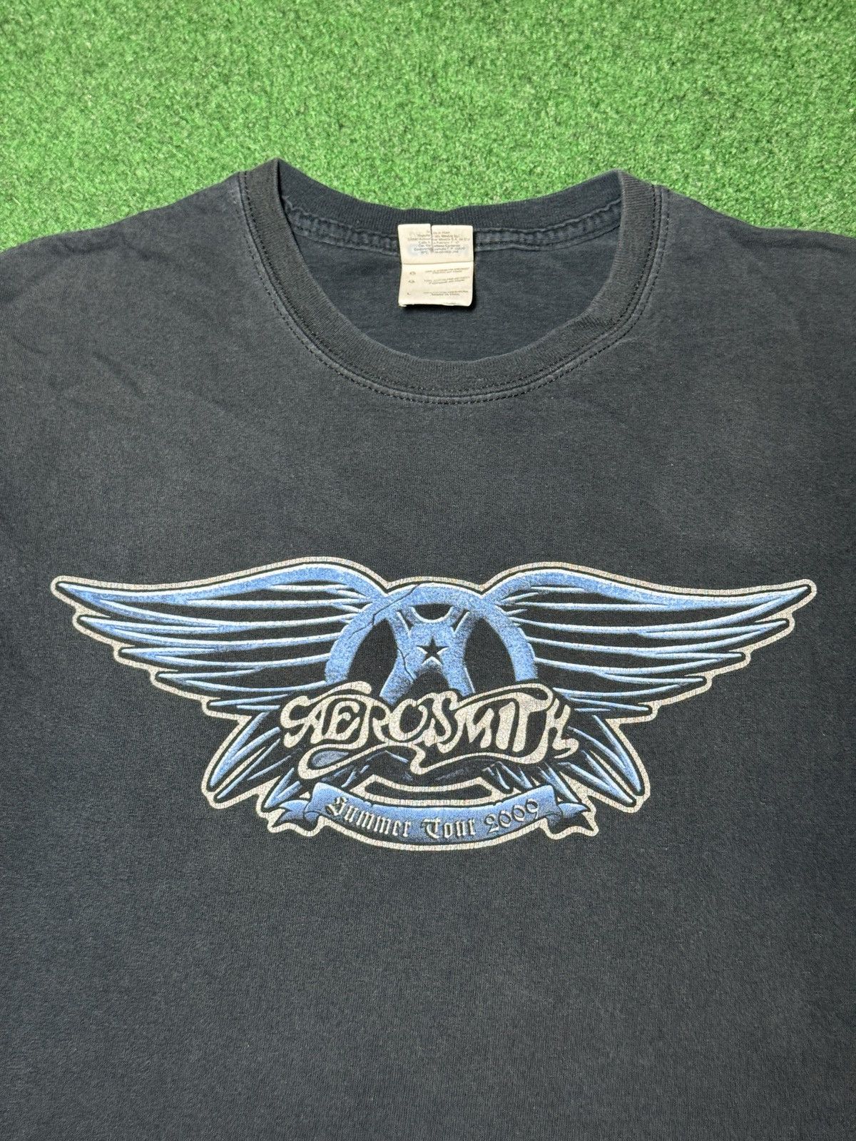 Band Tees Y2K Aerosmith Large Concert Tour ZZ Top Black Band T Shirt Size US L / EU 52-54 / 3 - 2 Thumbnail