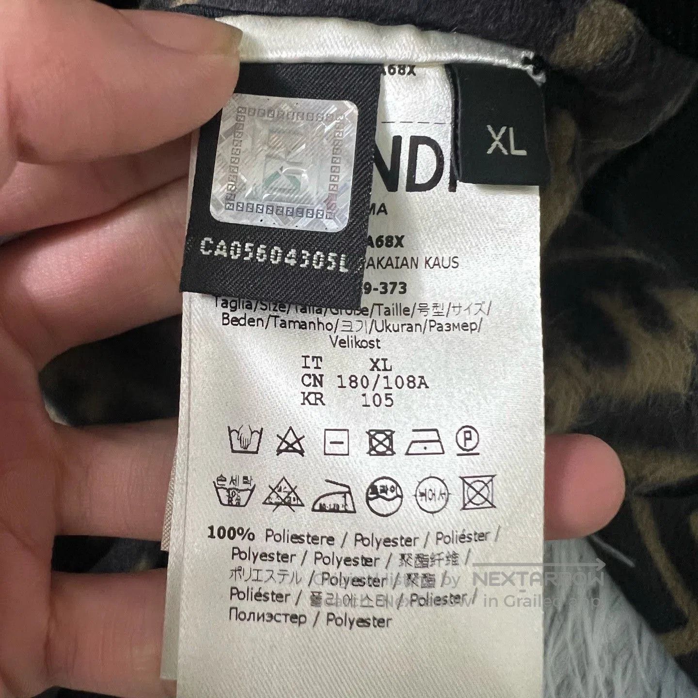 Fendi Fendi All-Over Print Zip Jacket. Size US XL / EU 56 / 4 - 4 Thumbnail