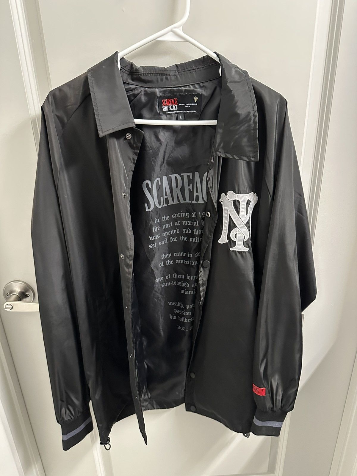 Other Scarface x Shoe Palace 2021 Windbreaker Jacket - Large Size US L / EU 52-54 / 3 - 1 Thumbnail