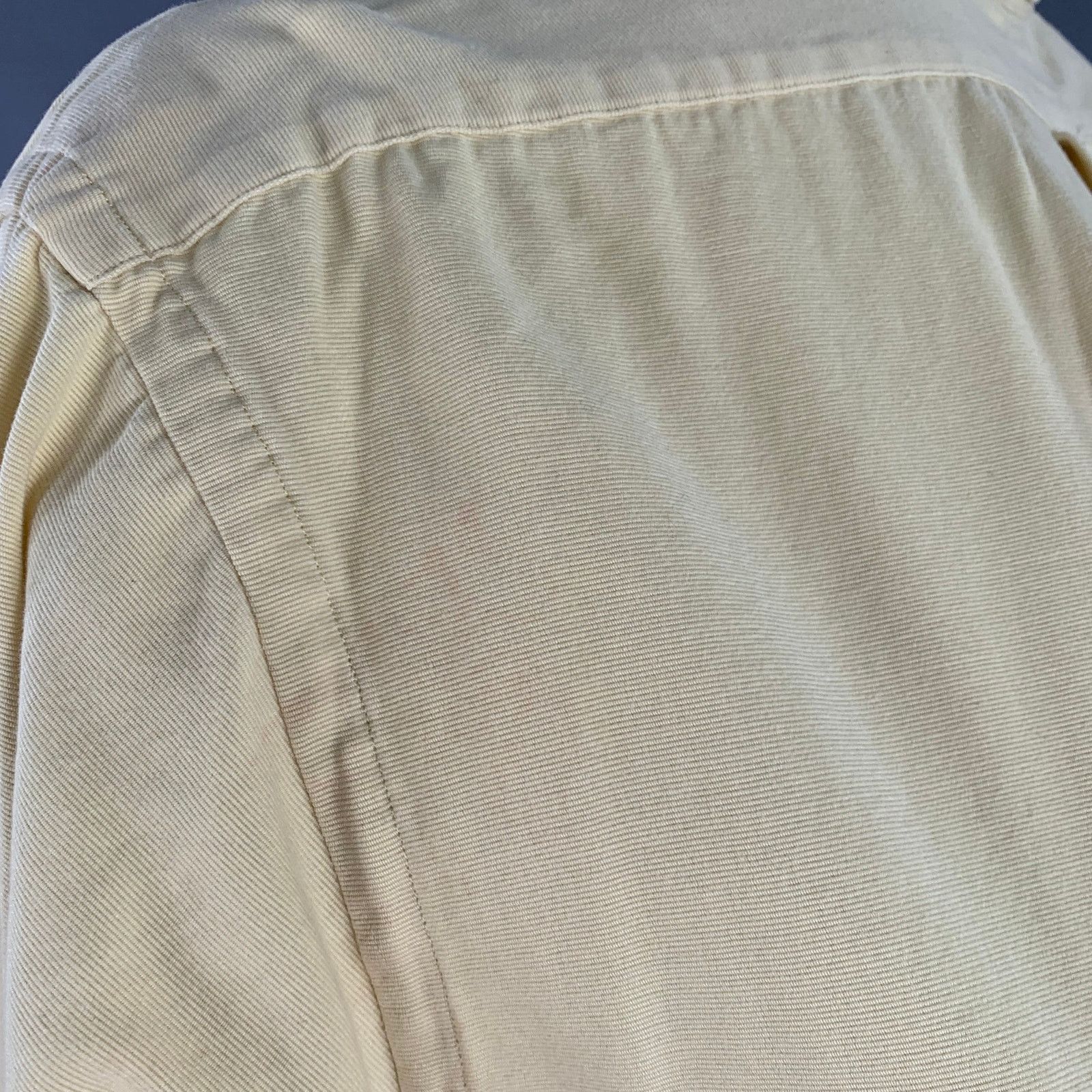 Ralph Lauren Size XL Yellow Cotton Button Down Long Sleeve Shirt Size US XL / EU 56 / 4 - 5 Thumbnail