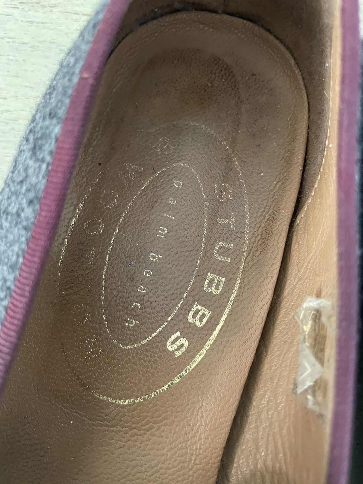 Stubbs & Wootton Wool Flannel Smoking Slippers Size US 10 / IT 40 - 2 Thumbnail