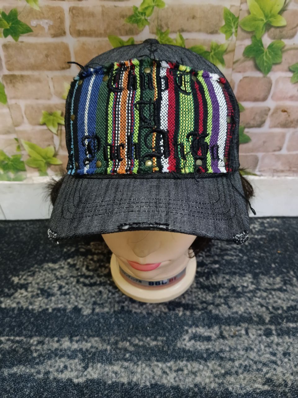 Japanese Brand BOMTRAX SICK PACTHWORK HAT Size ONE SIZE - 5 Thumbnail