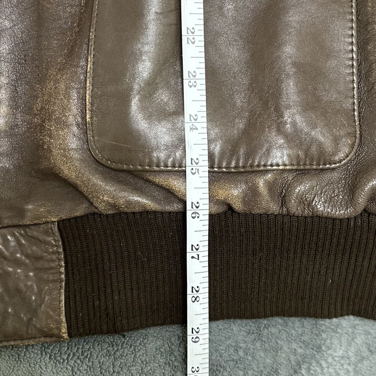 Adventure Bound ADVENTURE BOUND Mens Wilsons Leather Bomber Jacket Size US XL / EU 56 / 4 - 4 Thumbnail