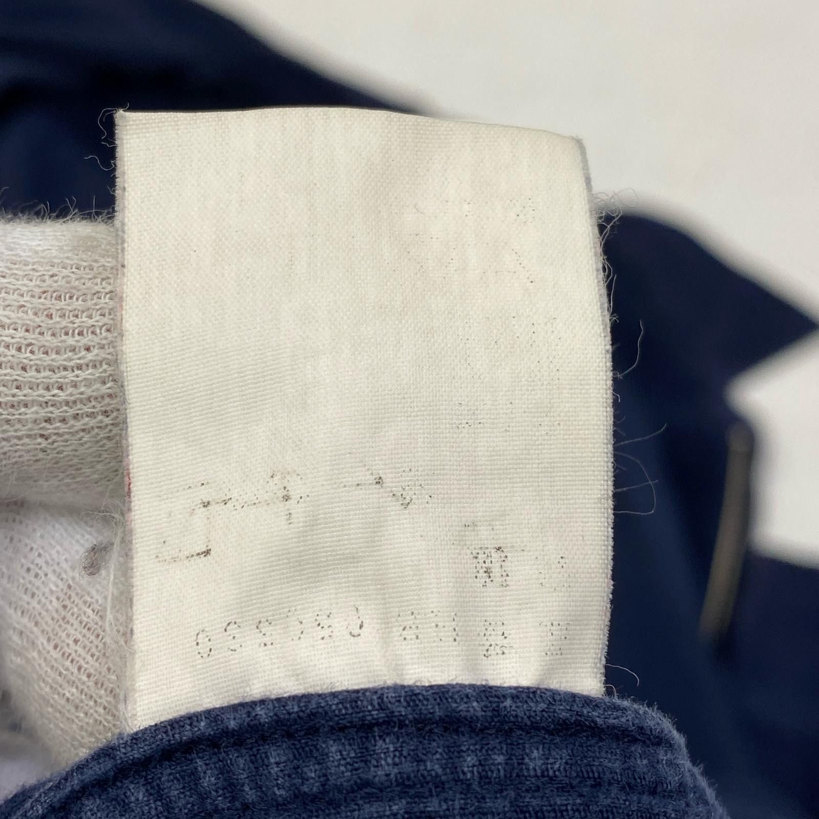 Comme des Garcons Homme Shirt Corduroy zip long sleeve plain pocket zip Navy Size US XL / EU 56 / 4 - 9 Thumbnail