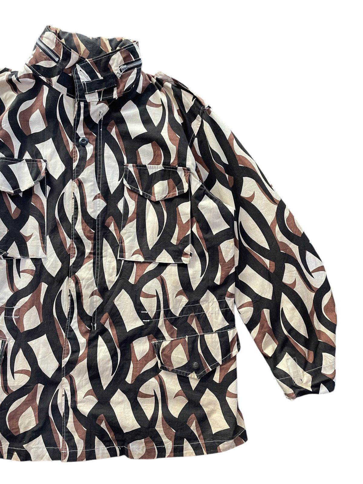Vintage Vintage M-65 Parka Jacket Tribal Camo Bape Size US XL / EU 56 / 4 - 2 Thumbnail