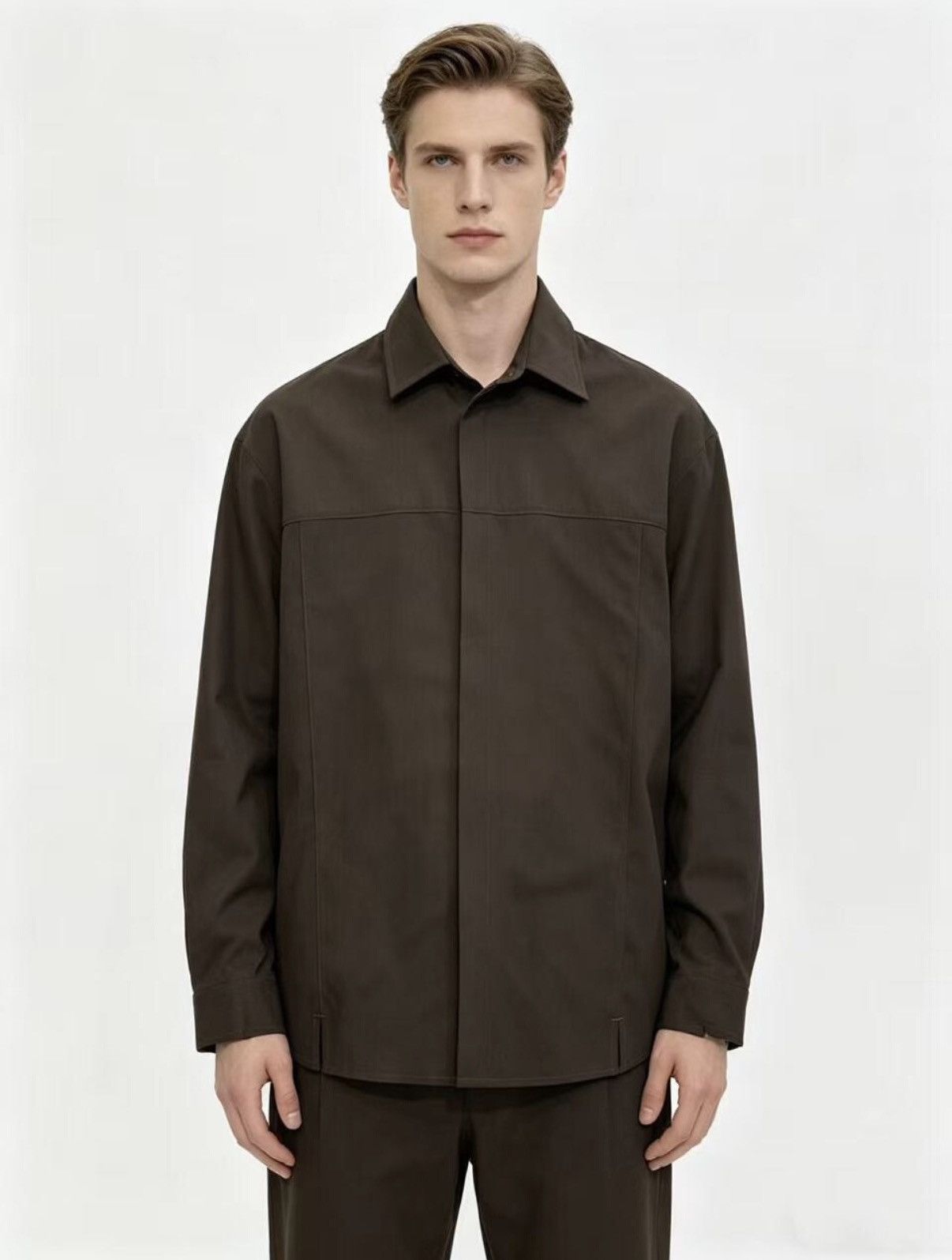 Holzweiler Holzweiler Men's Casual Shirt J39 Size US M / EU 48-50 / 2 - 5 Thumbnail