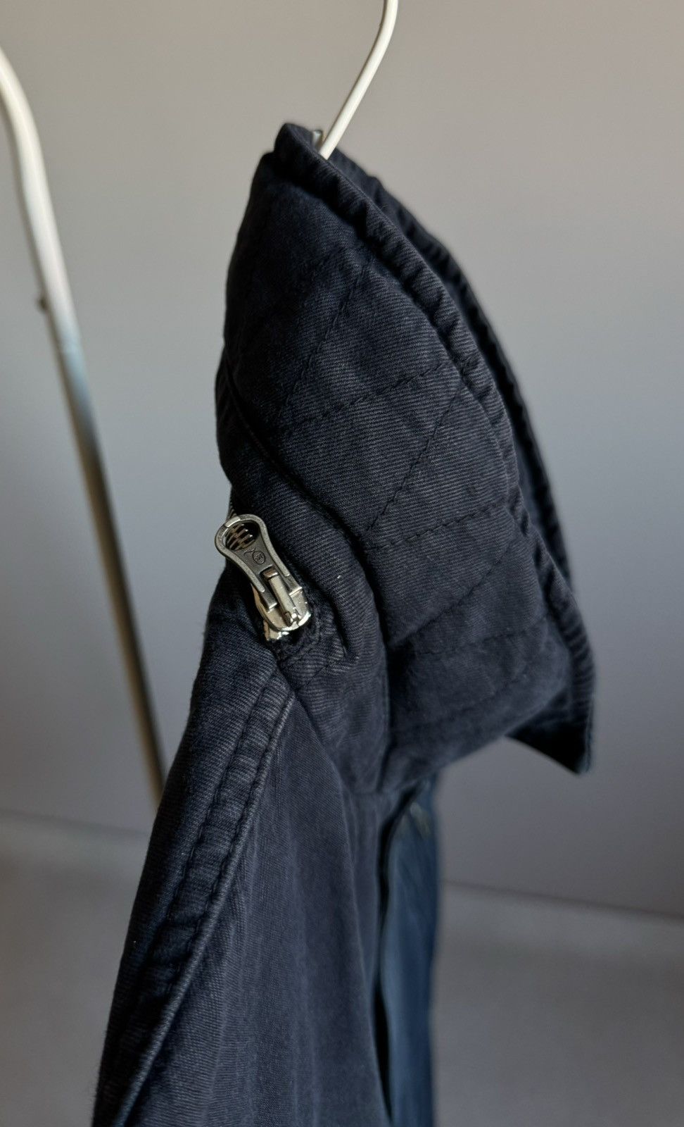 Alexander McQueen Alexander McQueen Cotton Nylon Hood Faded Jacket Coat Size US M / EU 48-50 / 2 - 11 Thumbnail