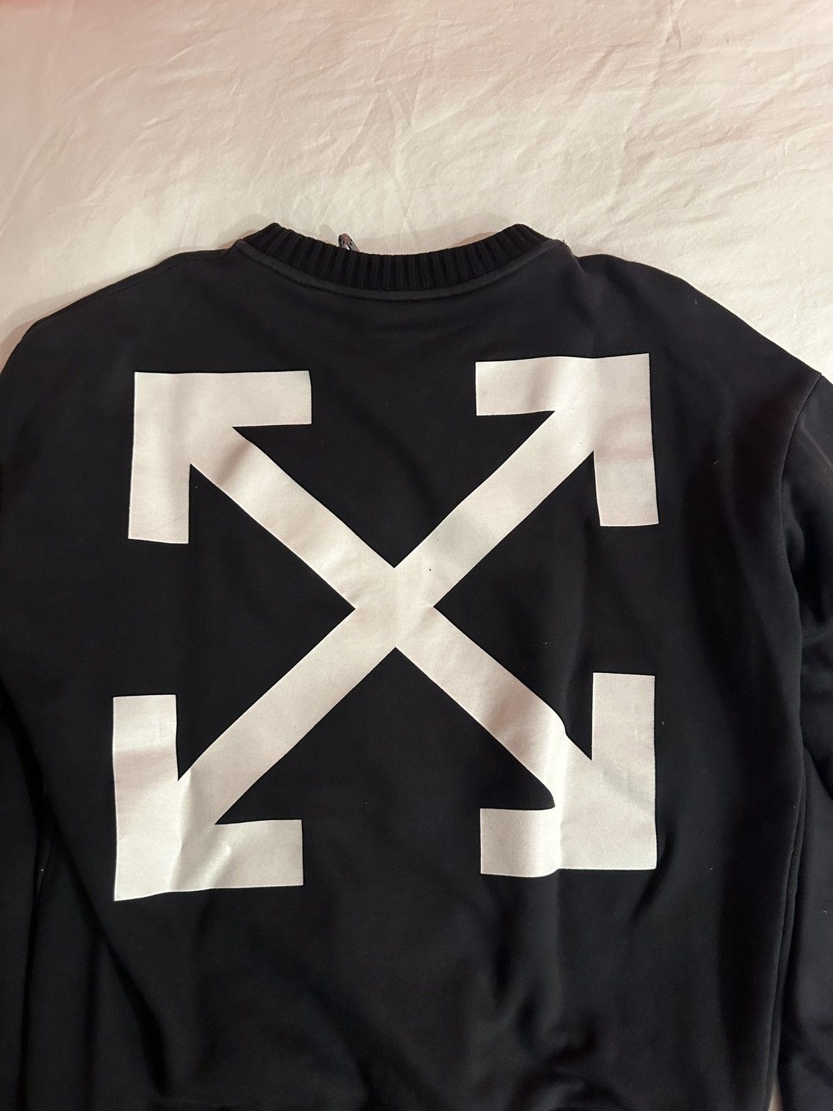 Moncler × Off-White Moncler x Off-White Black Swan Crew Sweat Size US S / EU 44-46 / 1 - 2 Thumbnail