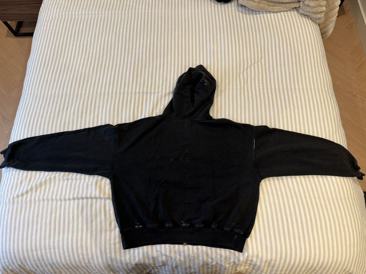 Ojardorf Ofiles (Ojadorf) Distressed zip hoodie Size US S / EU 44-46 / 1 - 7 Thumbnail