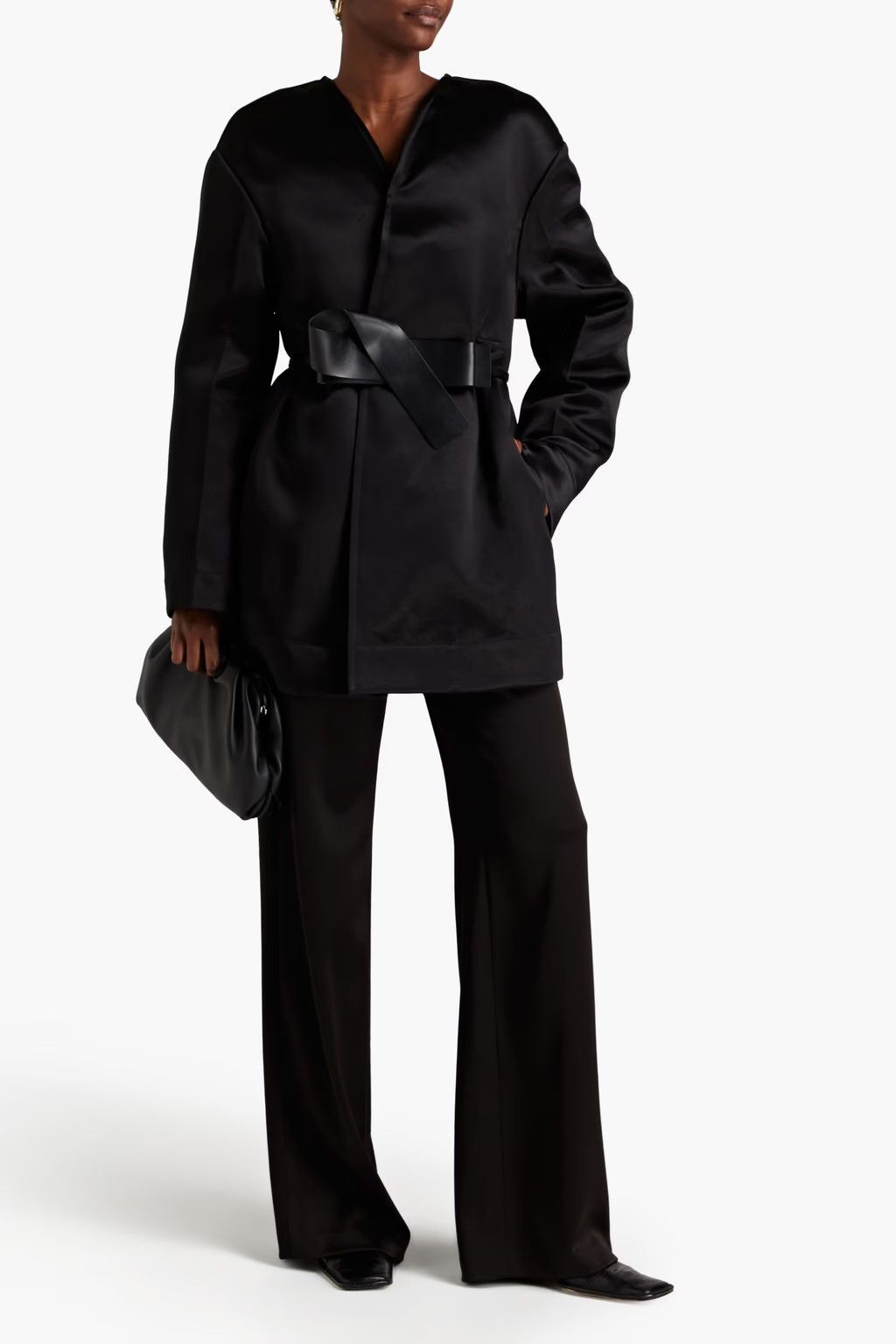 Jil Sander o1y0925 Shell Jacket in Black Size XS / US 0-2 / IT 36-38 - 2 Thumbnail