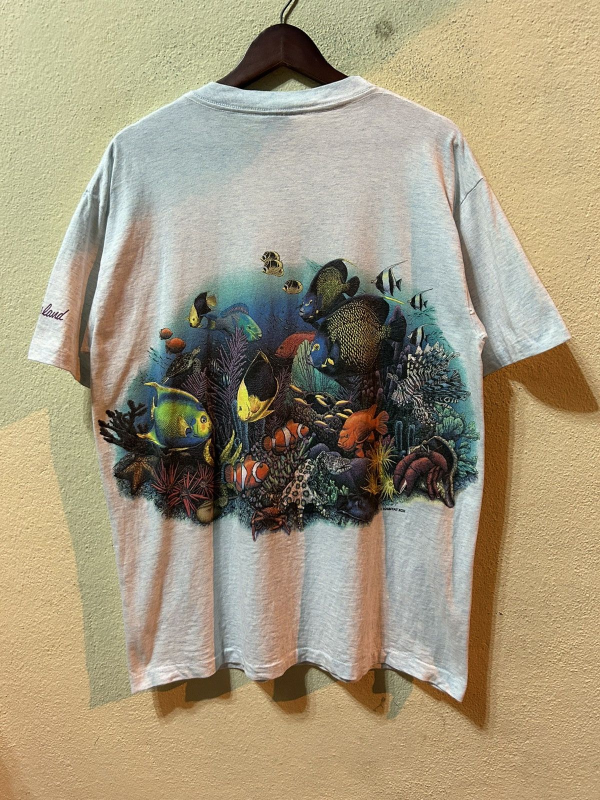 Habitat × Signal Sport Vintage Saipan Island Aqua Marine Habitat Tshirt Size US L / EU 52-54 / 3 - 2 Thumbnail