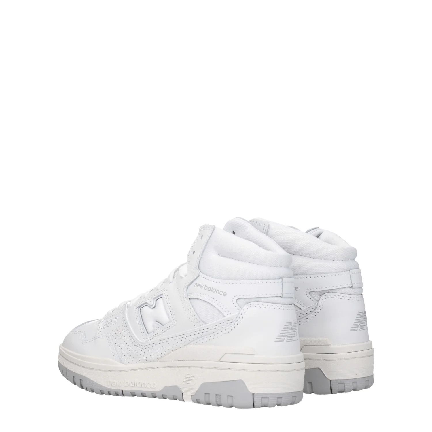 New Balance ob1o1e0925 Leather Hi-Top Sneakers in White Size US 10.5 / EU 43-44 - 4 Thumbnail