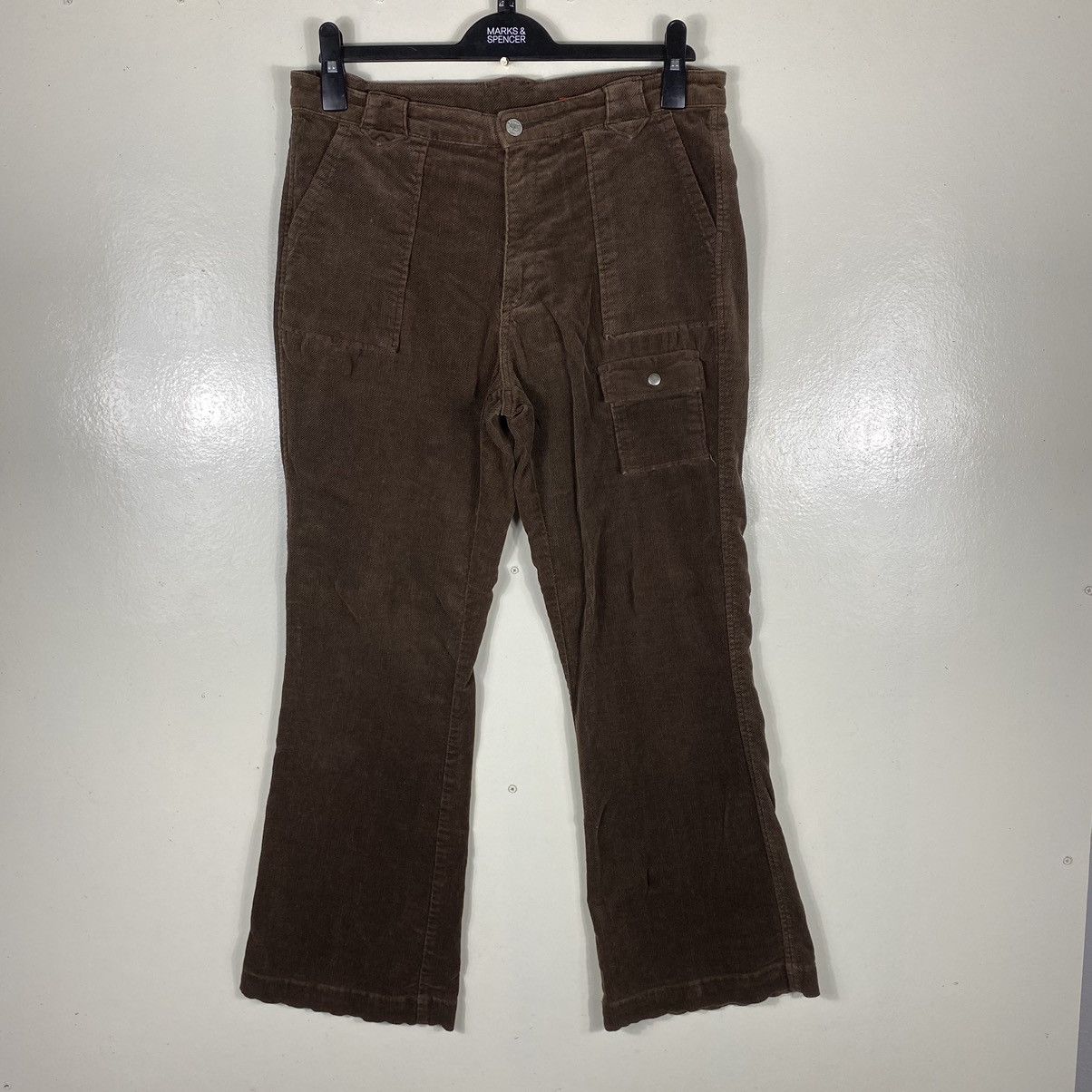image of Drug Store Boot Cut Bush Pants Corduroy Pants in Brown, Men's (Size 30)