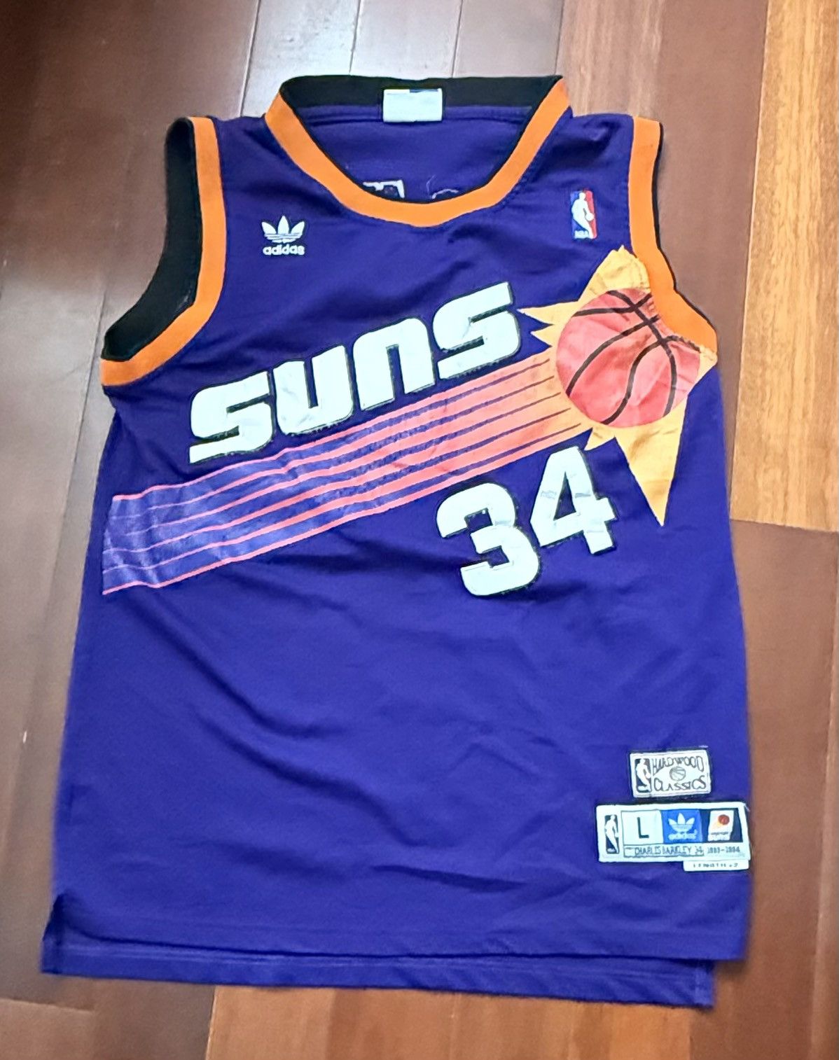 Charles Barkley Phoenix Sun Vintage Stitched Jersey