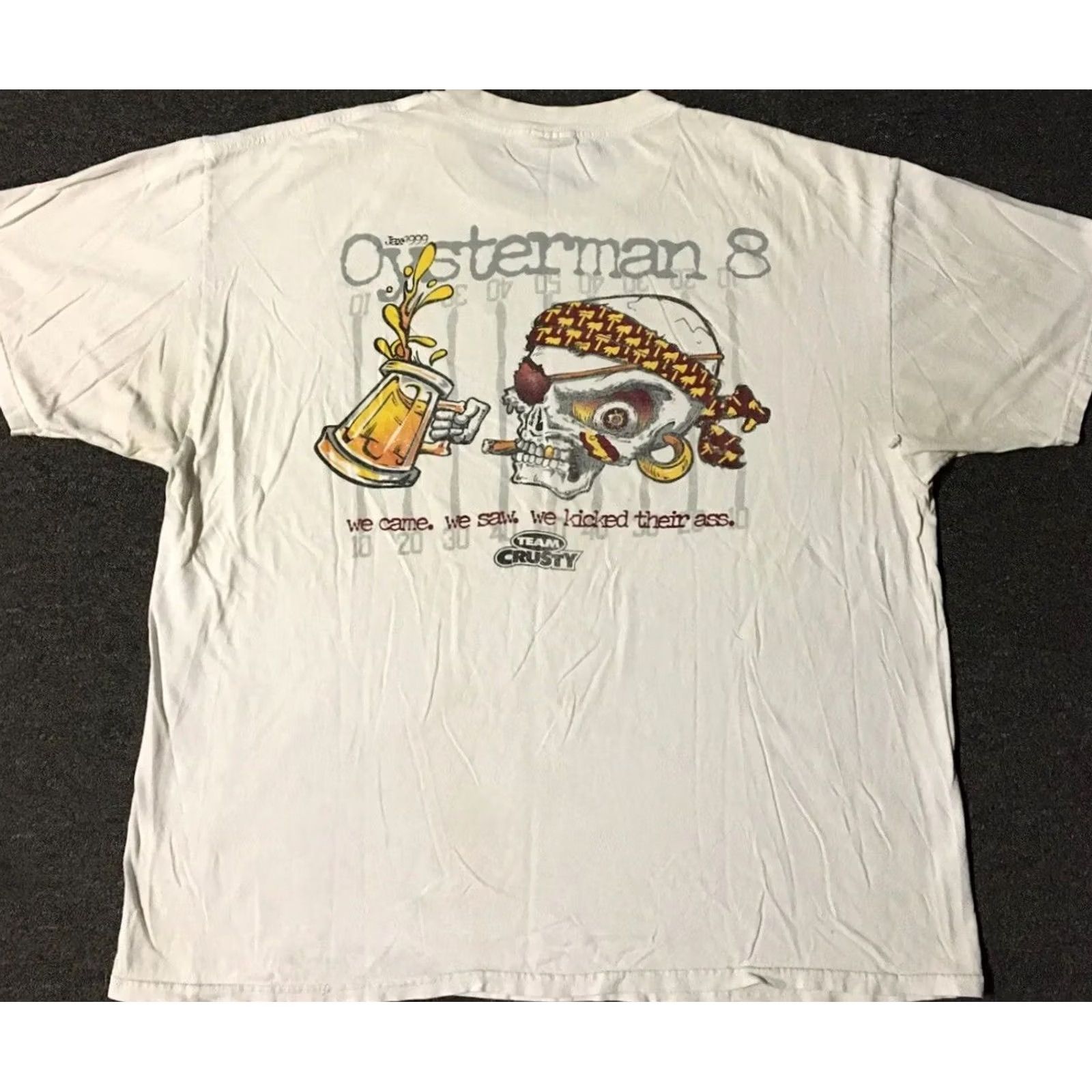 Vintage VINTAGE 90s Puke On Duke Noles Vs Blue Devils Shirt XXL College Funny Beer PE Size US XXL / EU 58 / 5 - 2 Thumbnail
