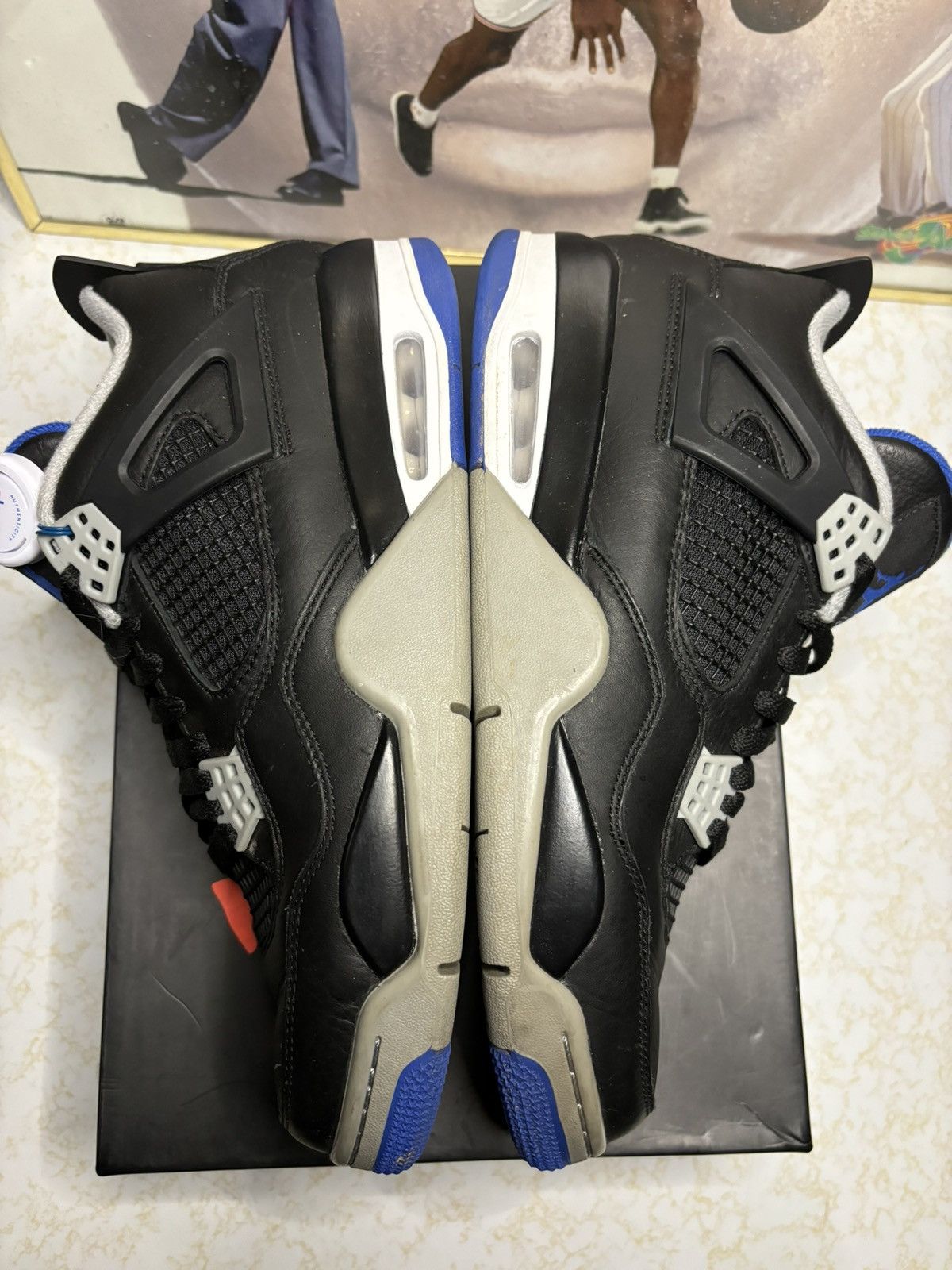 Jordan Brand Air Jordan 4 Retro Motorsports Alternate 2017 Size US 10 / EU 43 - 4 Thumbnail