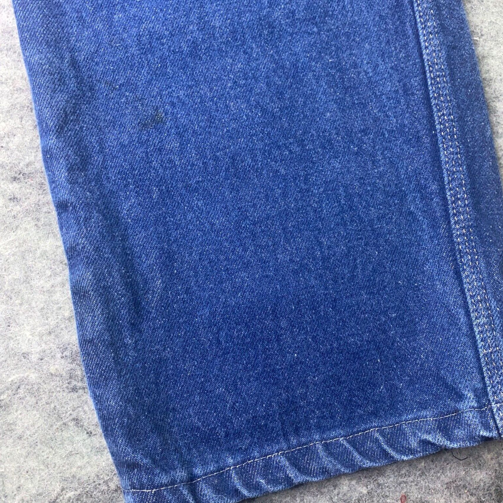 Vintage Workrite FR Jeans Men 38x31 Blue Flame Resistant Denim ARC Category 2 NFPA 2112 Regular Fit Size US 38 / EU 54 - 6 Thumbnail