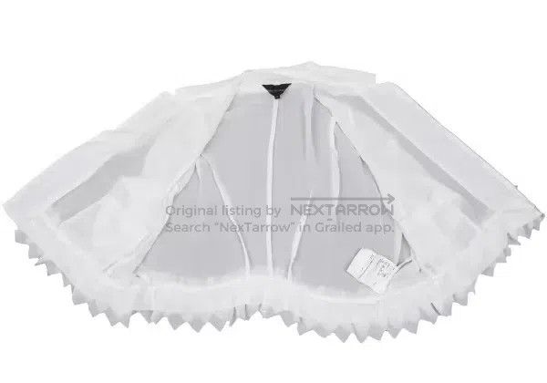 Comme des Garcons Comme des Garcons White vintage sheer top Size S / US 4 / IT 40 - 4 Thumbnail