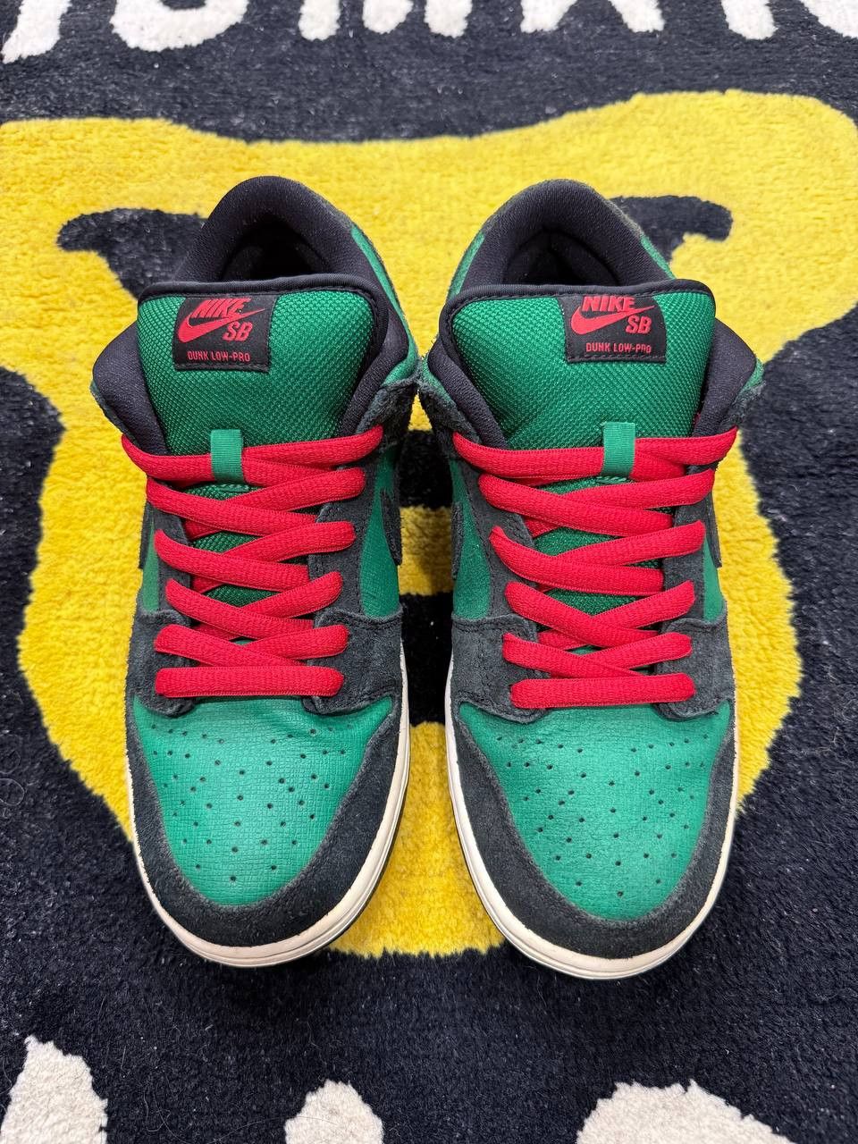 Nike Nike SB Dunk Low Pine Green Black (2012) 313170-306 Size US 8.5 / EU 41-42 - 4 Thumbnail
