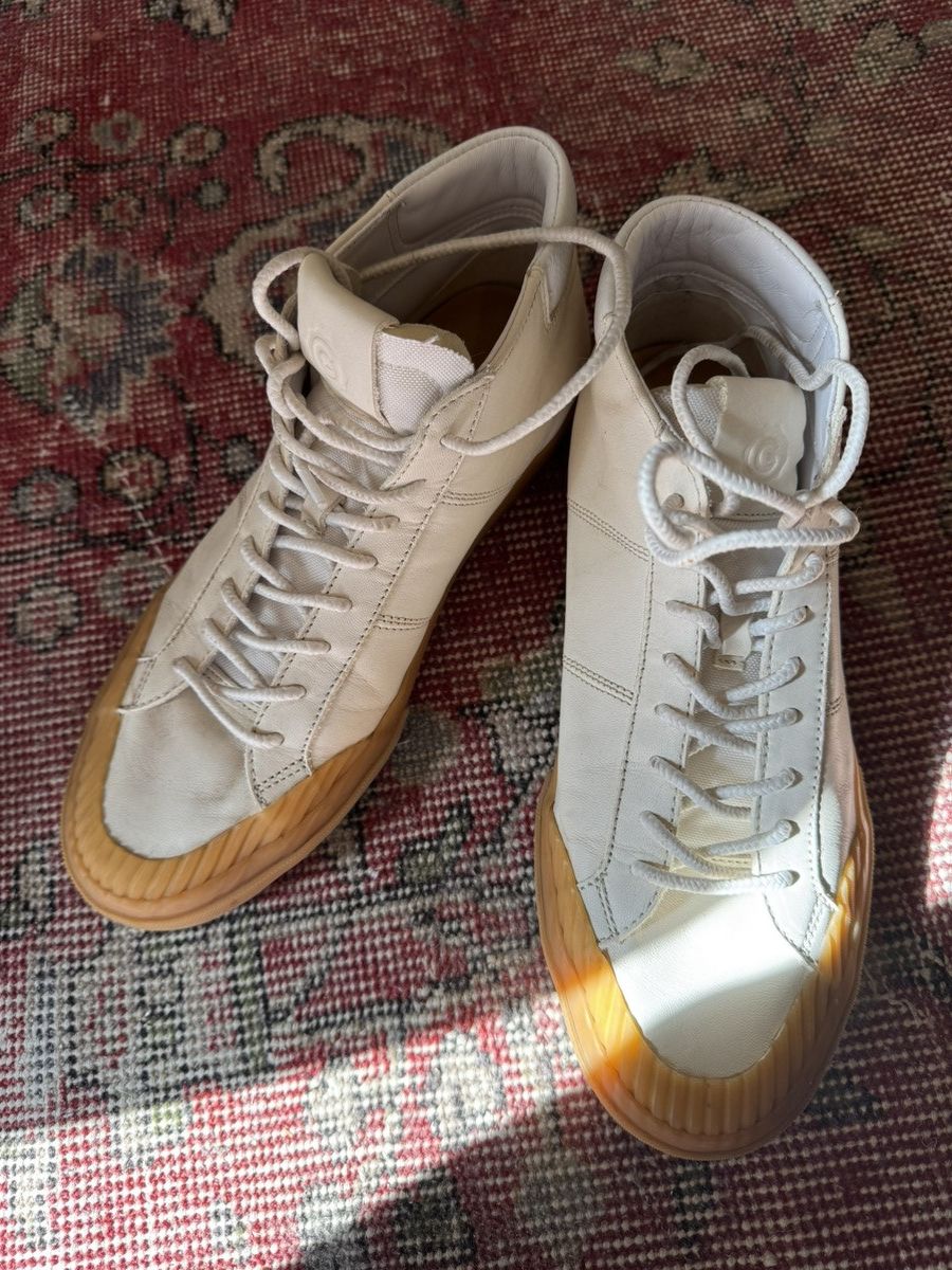 Greats Wooster Mid Leather - Blanco Gum Size US 9.5 / EU 42-43 - 1 Thumbnail