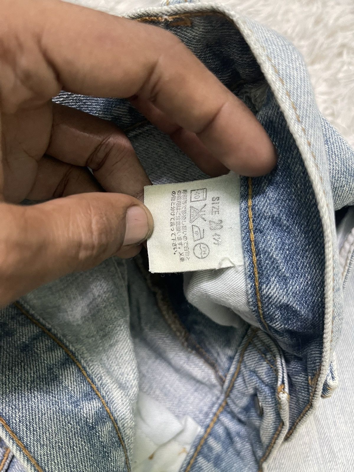 Levi's Vintage Clothing VINTAGE LEVIS JAPAN J 38 FLARE WASHABLE DENIM PANT Size US 29 - 7 Thumbnail