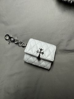 Chrome Hearts Goyard, Accessories, Authentic Chrome Hearts Chain With A  Goyard Trifold Wallet Blue
