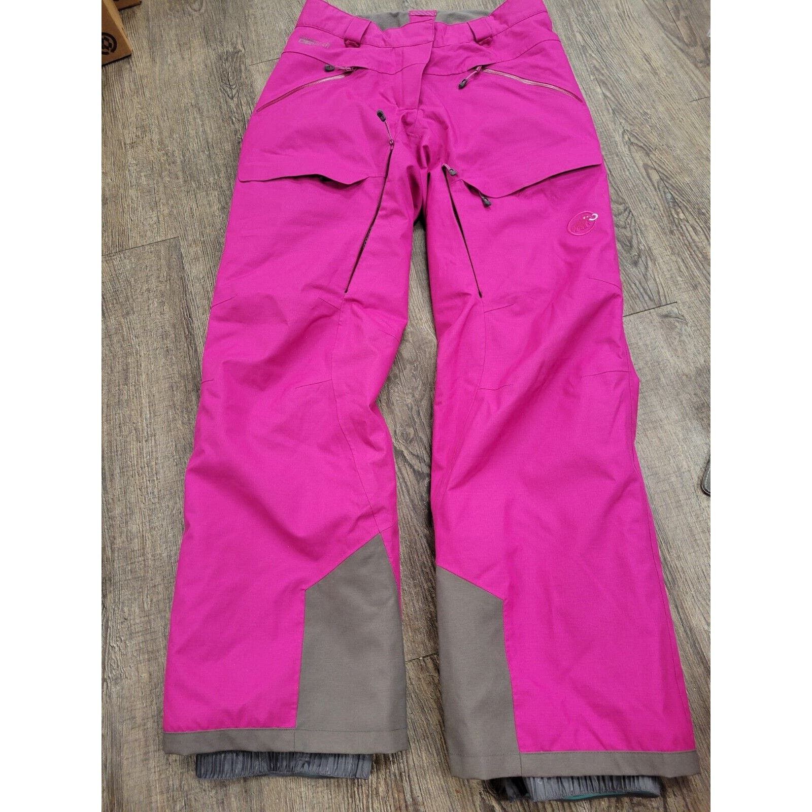 Image of Mammut Pink Snow Ski Snowboarder Pants Womens Size 8