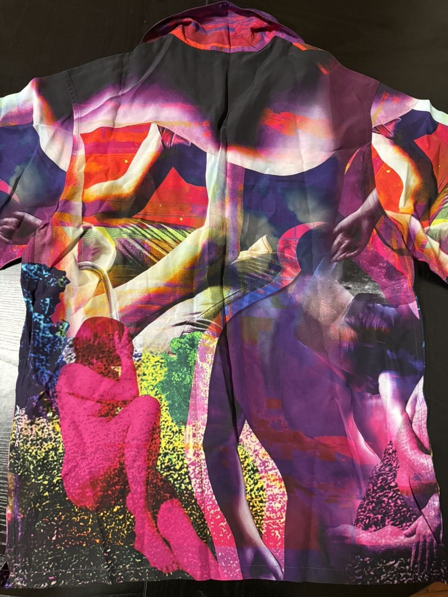Prada Prada Printed Viscose Short Sleeve Shirt Small Size US S / EU 44-46 / 1 - 10 Thumbnail