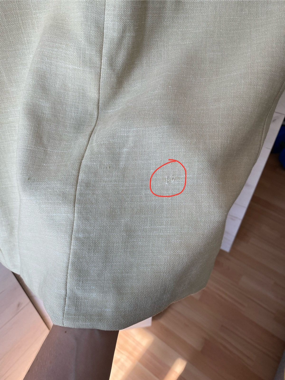 Yves Saint Laurent Vintage Yves Saint Laurent Pour Homme Beige Blazer – Luxury Size 44L - 8 Thumbnail