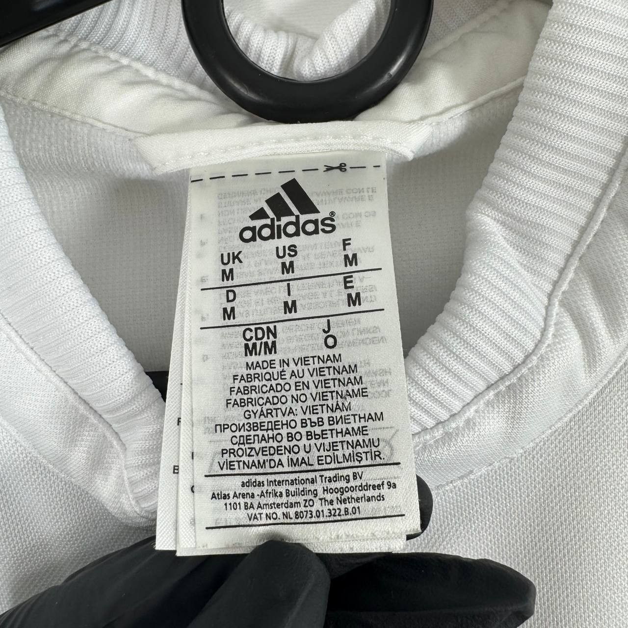 Adidas Adidas Real Madrid Track 2015/16 Jacket White Full Zip M Size US M / EU 48-50 / 2 - 3 Thumbnail