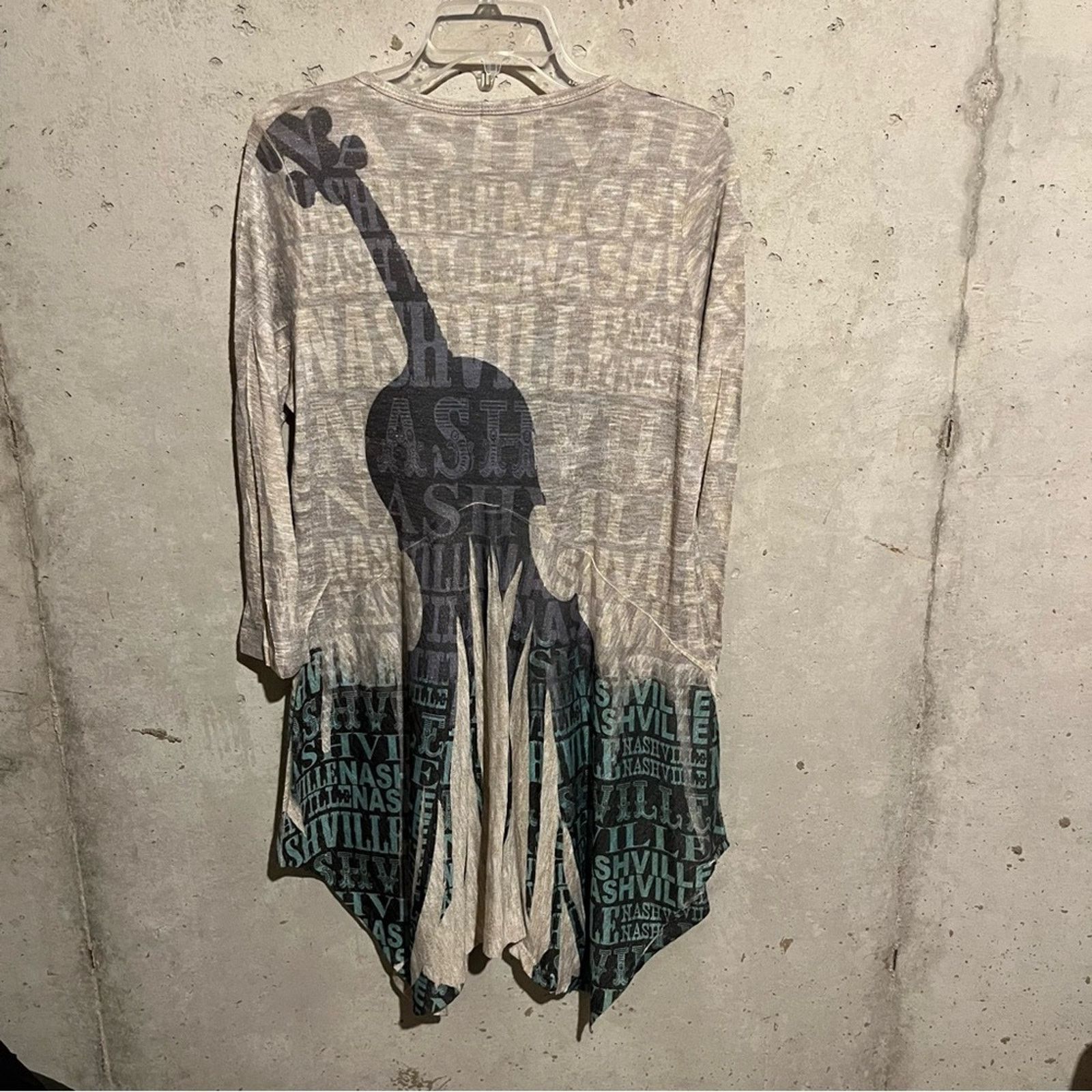 Other Cactus Violin Nashville Tunic Top Size M Multicolor Print Size M / US 6-8 / IT 42-44 - 6 Thumbnail
