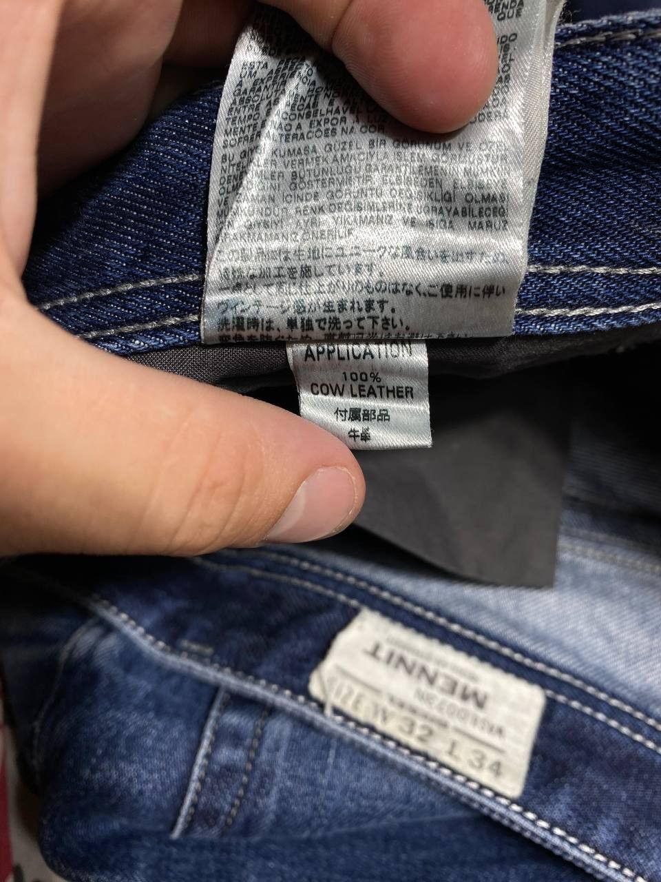 Diesel × Vintage Vintage Diesel MENNIT REGULAR STRAIGHT Denim Jeans Size US 32 / EU 48 - 2 Thumbnail