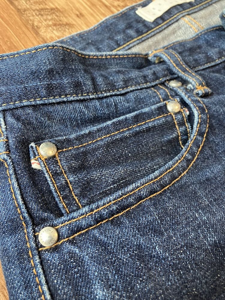 Japan Blue TEXTURE WE MADE by Japan Blue W31 x L34 Tapered Selvedge Size US 31 - 9 Thumbnail