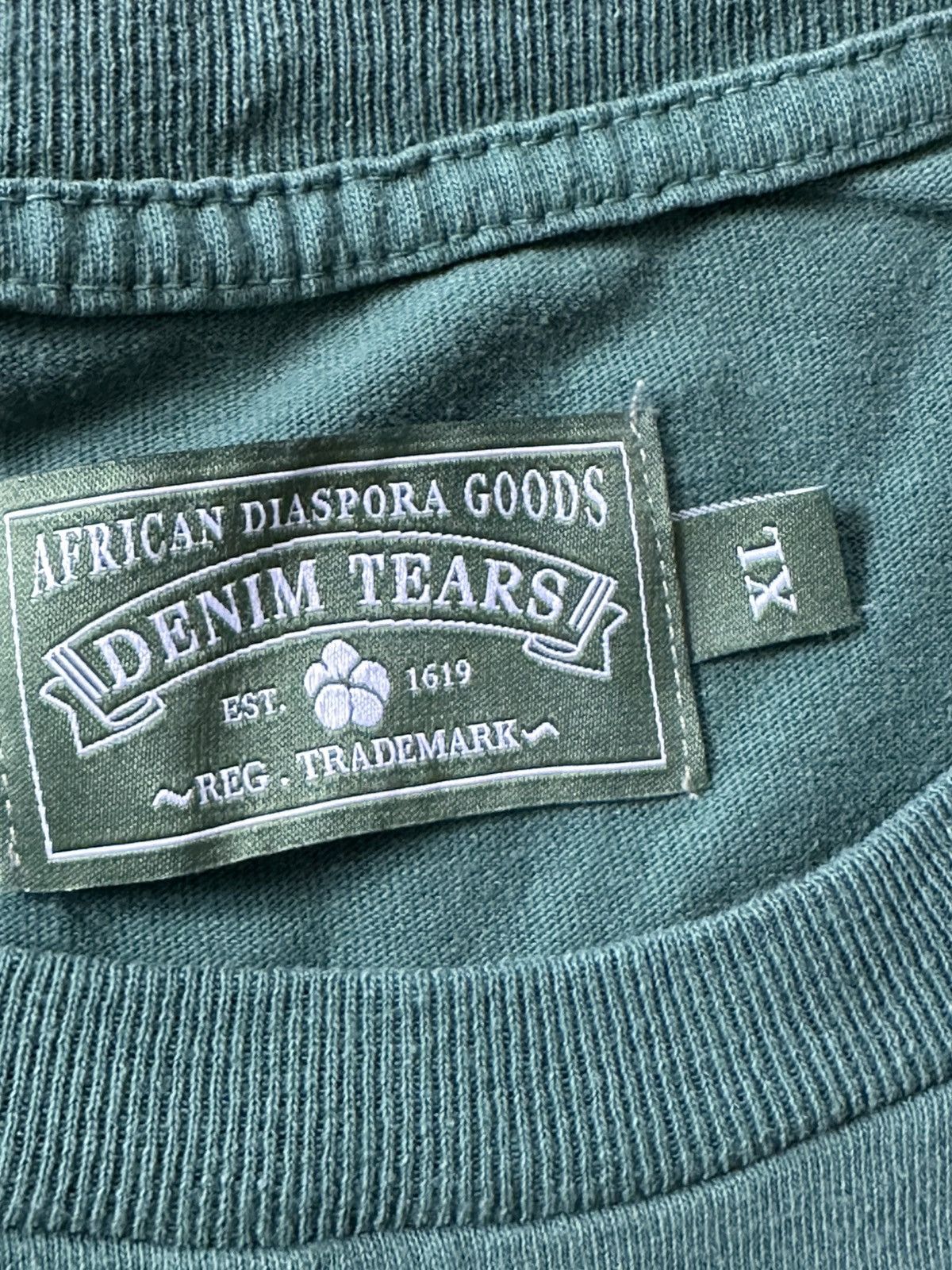DENIM TEARS Denim tears logo tee Size US XL / EU 56 / 4 - 3 Thumbnail