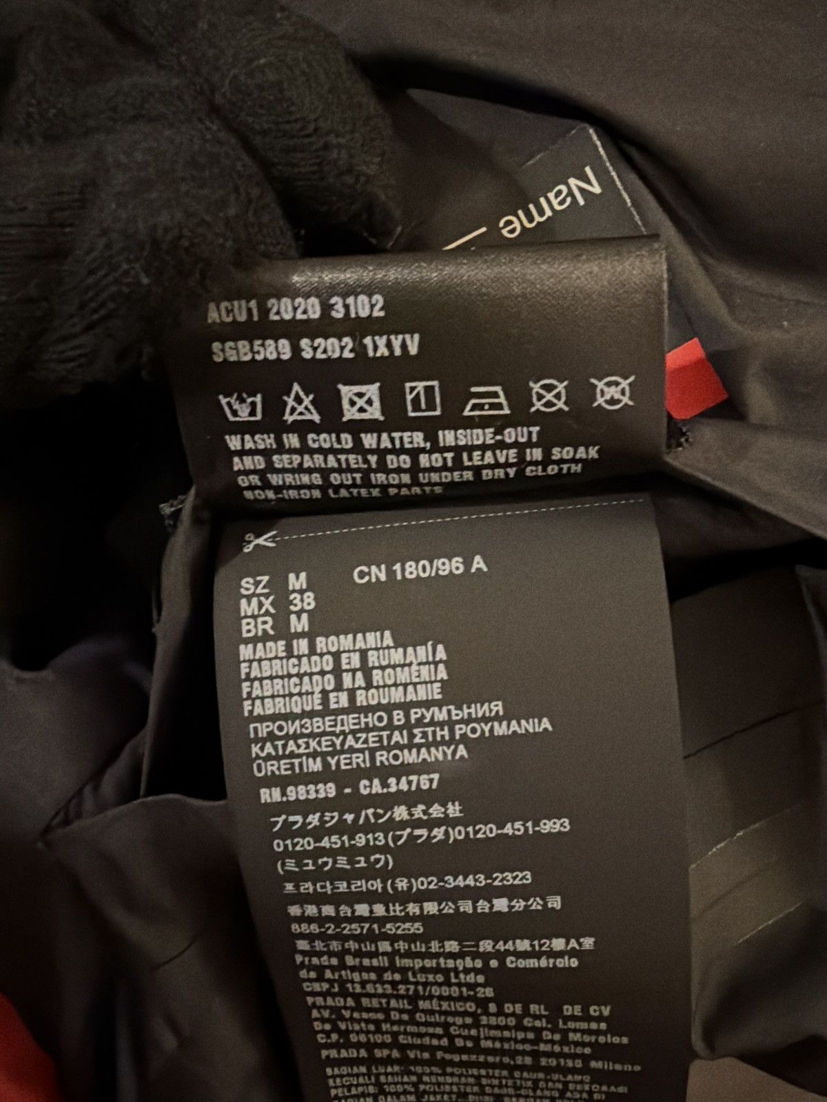 Prada Prada Linea Rossa puffer jacket Size US M / EU 48-50 / 2 - 11 Thumbnail