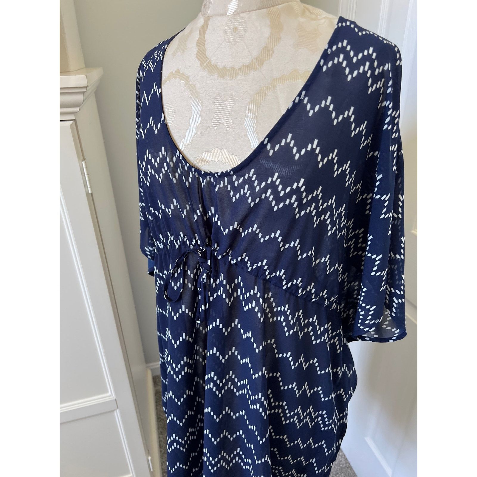 Merona Merona Drawstring Waist Swim Cover Up Large Size ONE SIZE - 2 Thumbnail