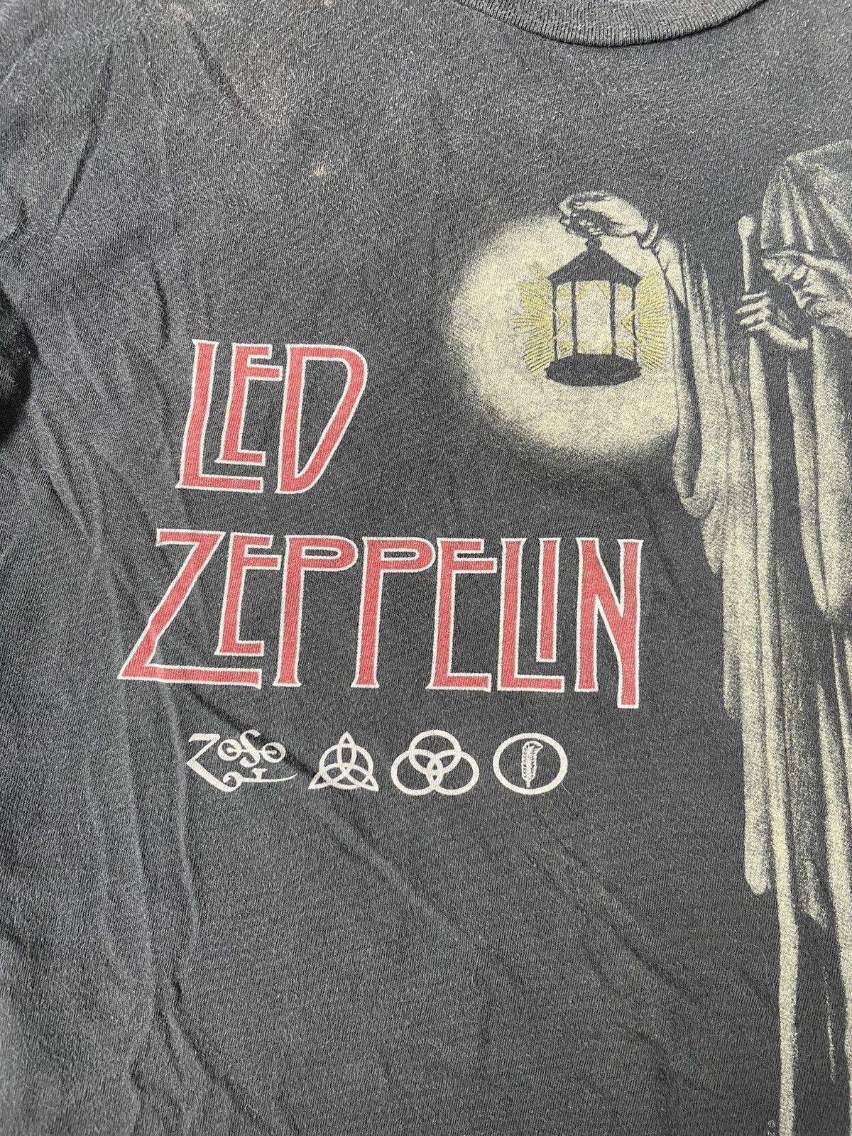 Japanese Brand × Led Zeppelin × Vintage Men's Shirt Led Zeppelin Rock Size US L / EU 52-54 / 3 - 8 Thumbnail