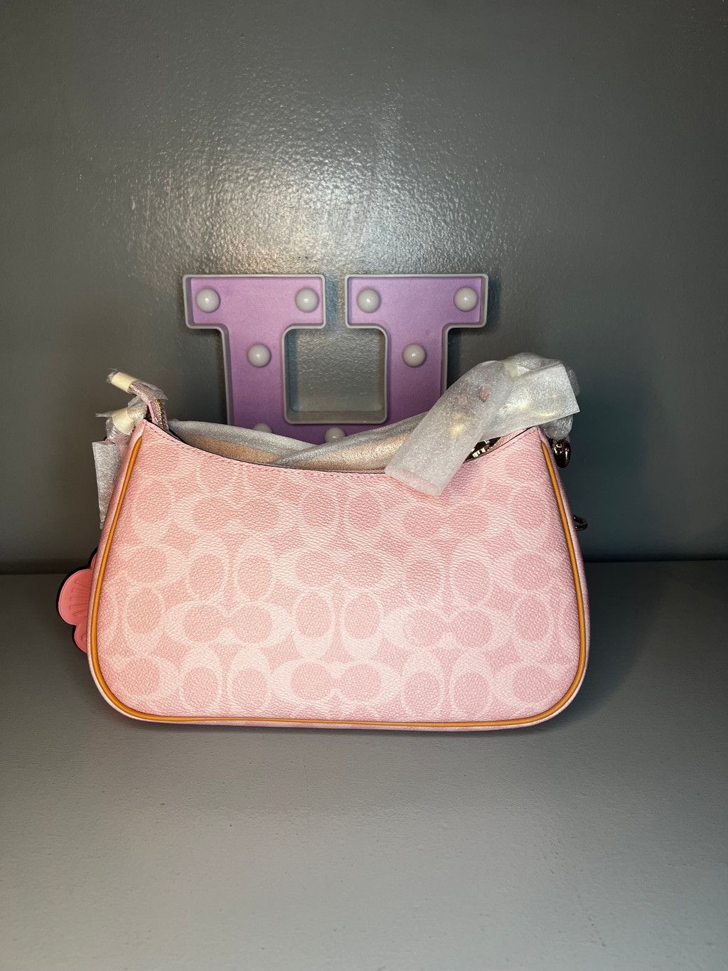 Coach Coach Teri Shoulder Bag In Signature Canvas With Charms Size ONE SIZE - 3 Thumbnail