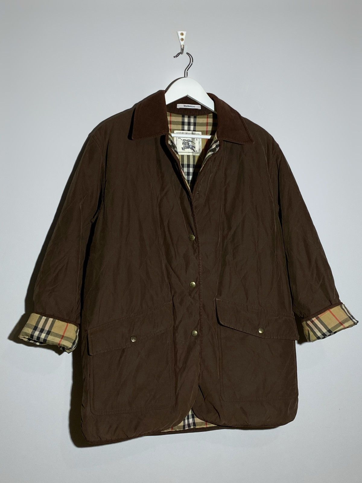 Burberry Burberry’s vintage nova check quilted jacket Size US M / EU 48-50 / 2 - 1 Thumbnail