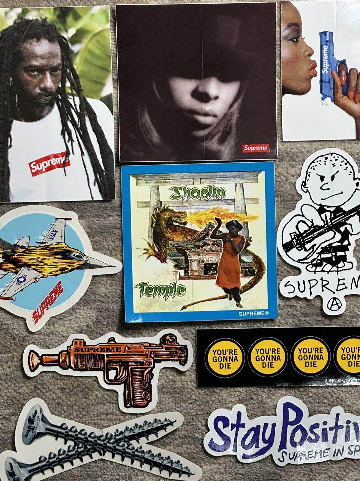 Supreme 10x Supreme Stickers Lot Size ONE SIZE - 4 Thumbnail