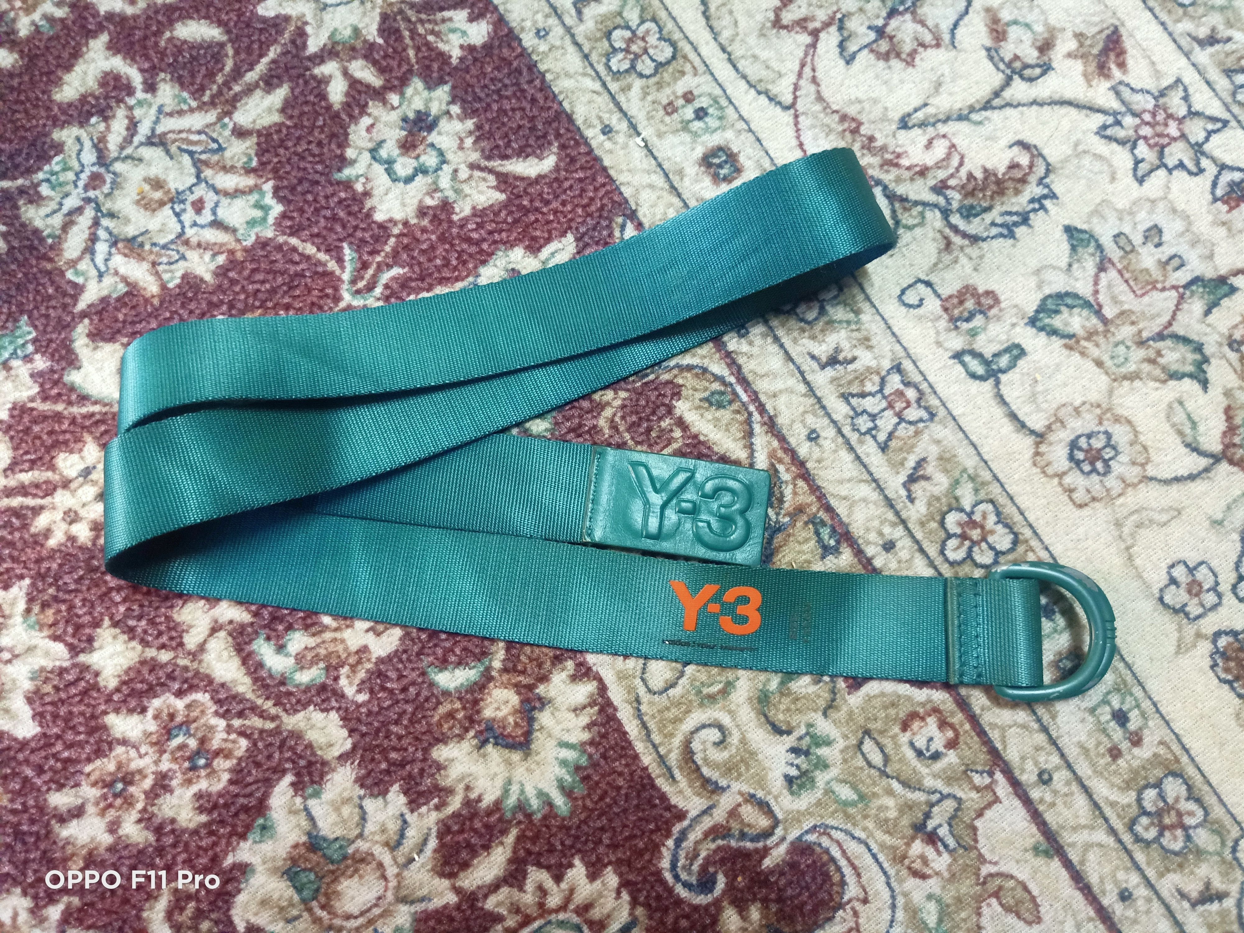 Adidas Yohji Yamamoto Y3 street style Logo Belt Size ONE SIZE - 3 Thumbnail