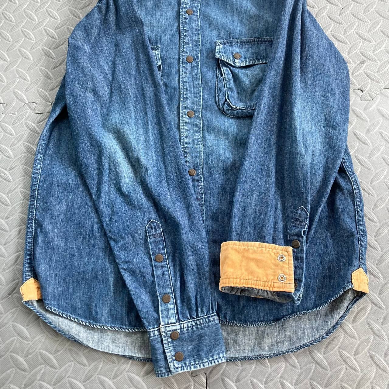 White Mountaineering A/W13 Denim Buttoned Shirt Size US S / EU 44-46 / 1 - 7 Thumbnail
