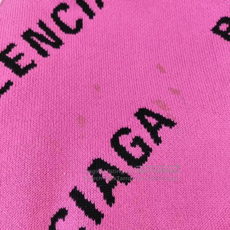 Balenciaga Balenciaga Pink Knit Sweater M. Size US M / EU 48-50 / 2 - 4 Thumbnail