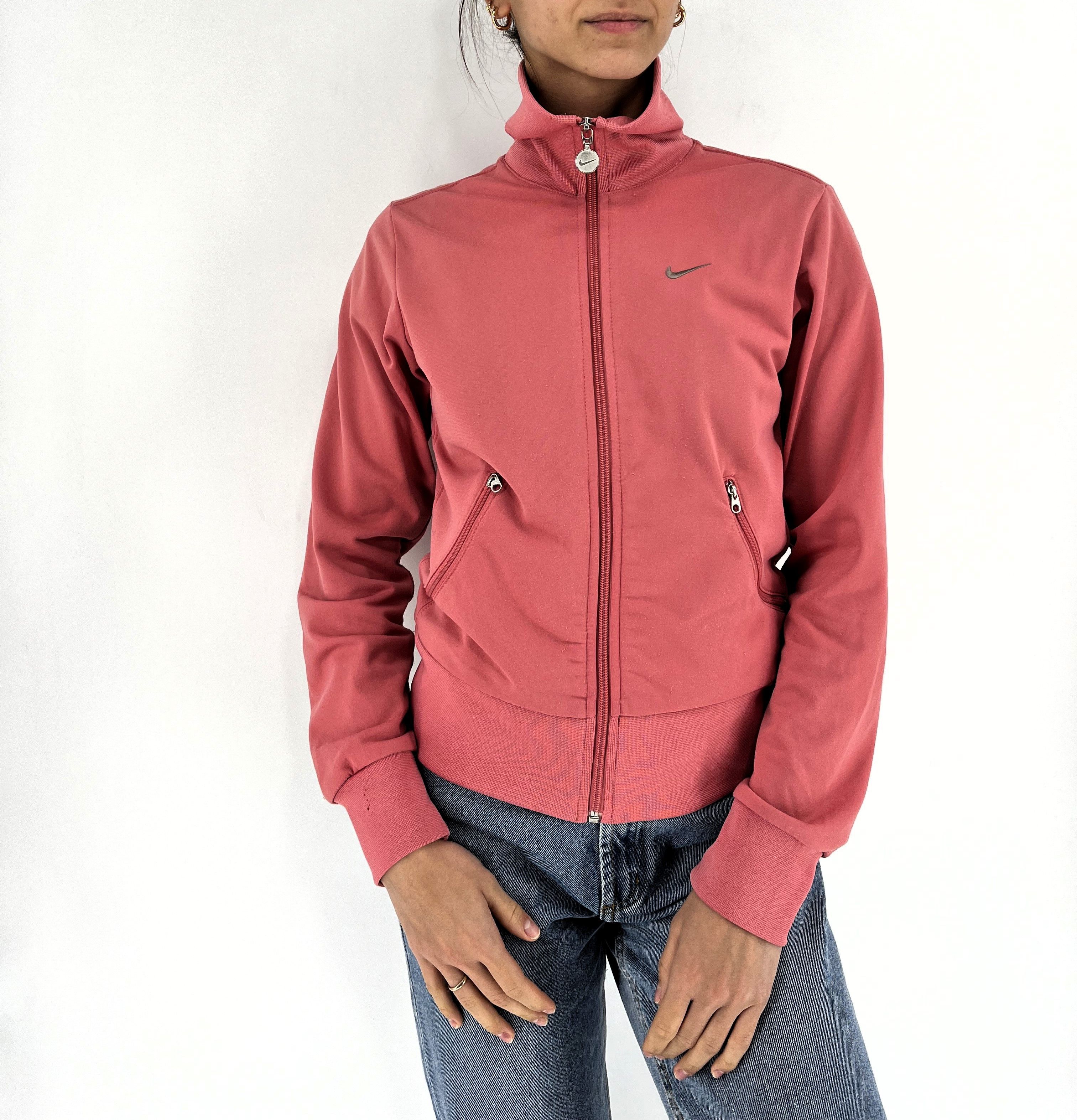 Nike × Vintage Vintage Y2K Nike Big Logo Swoosh Hoodie Streetwear 90s Style Size S / US 4 / IT 40 - 2 Thumbnail
